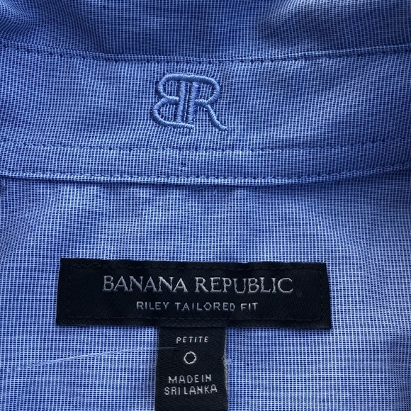 Banana Republic Riley Tailored Fit Button Down Shirt - NWT! - Picture 2 of 5